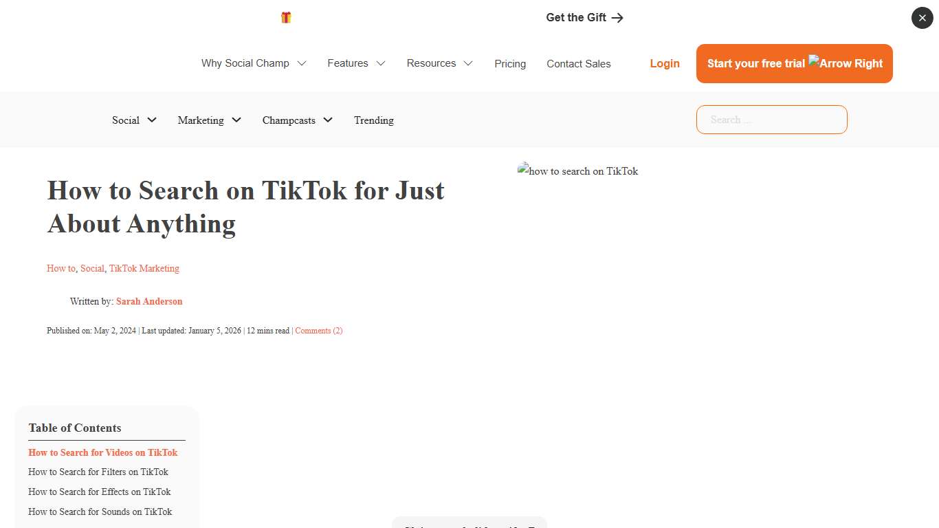 How to Search on TikTok for Just About Anything in 2026